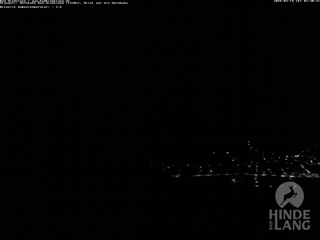 Archiv Foto Webcam Aussicht auf Bad Hindelang von der Hornbahn Bergstation