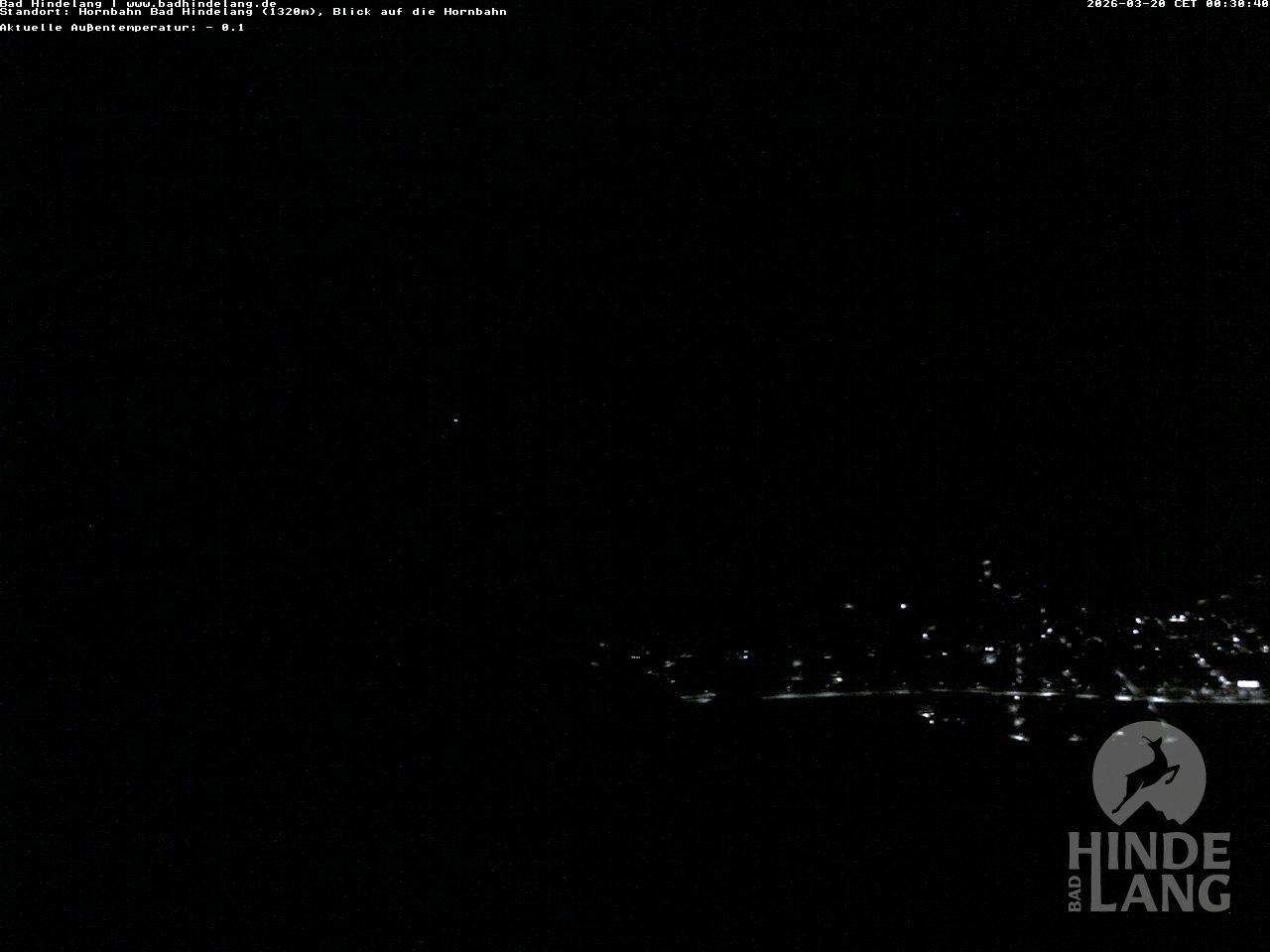 Archived image Webcam Mountain station Hornbahn