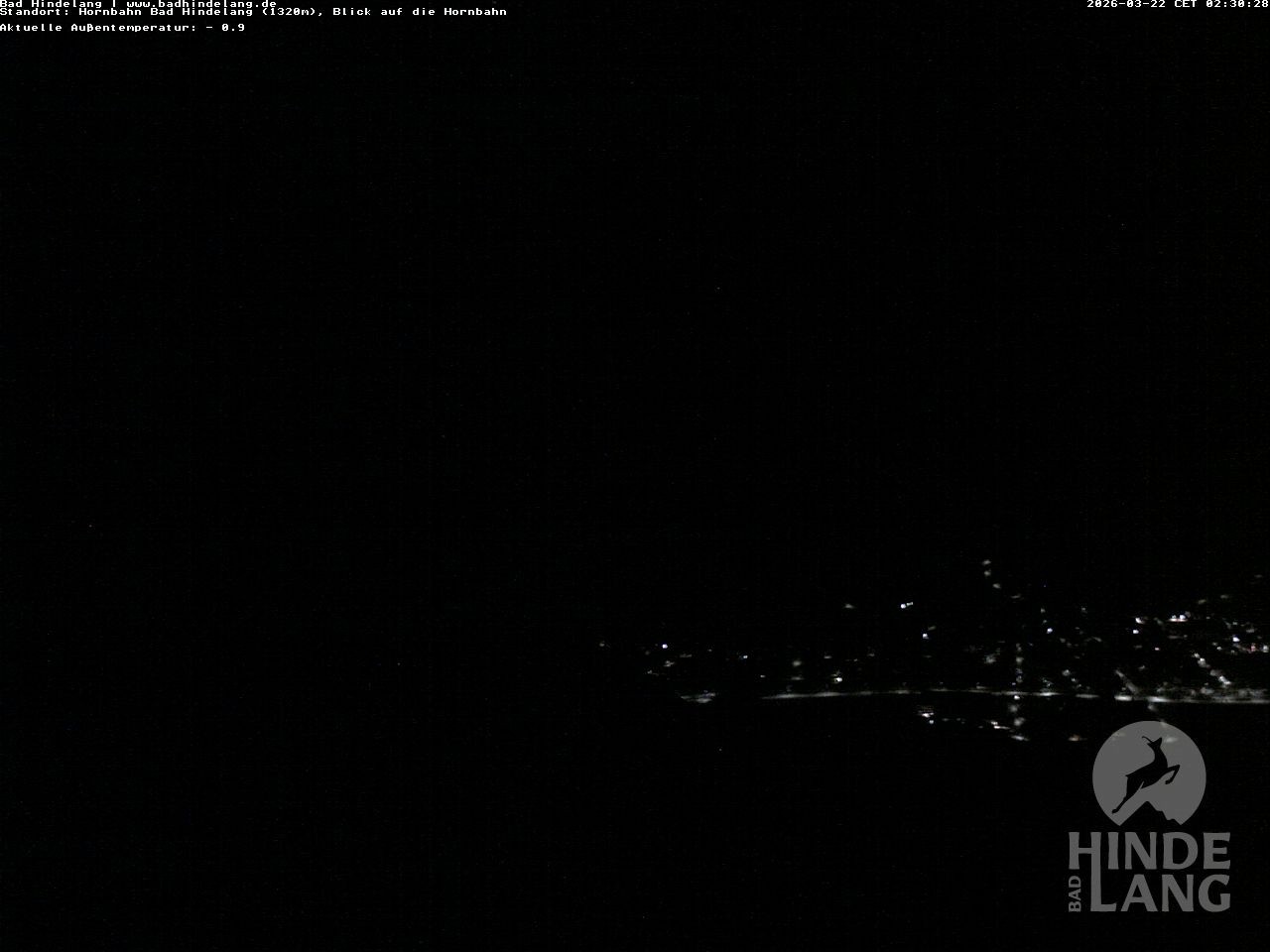 Archiv Foto Webcam Aussicht auf Bad Hindelang von der Hornbahn Bergstation