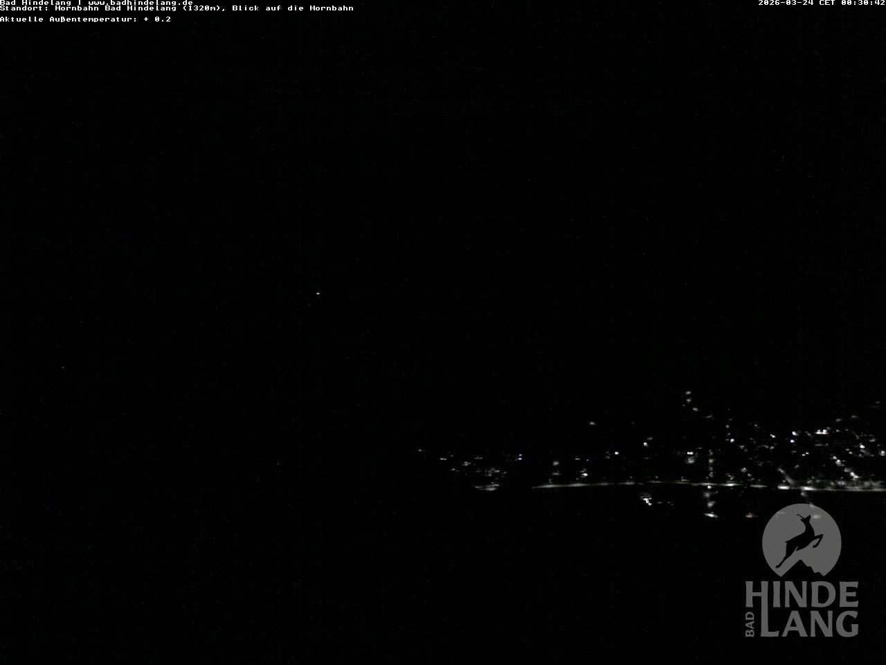 Archived image Webcam Mountain station Hornbahn