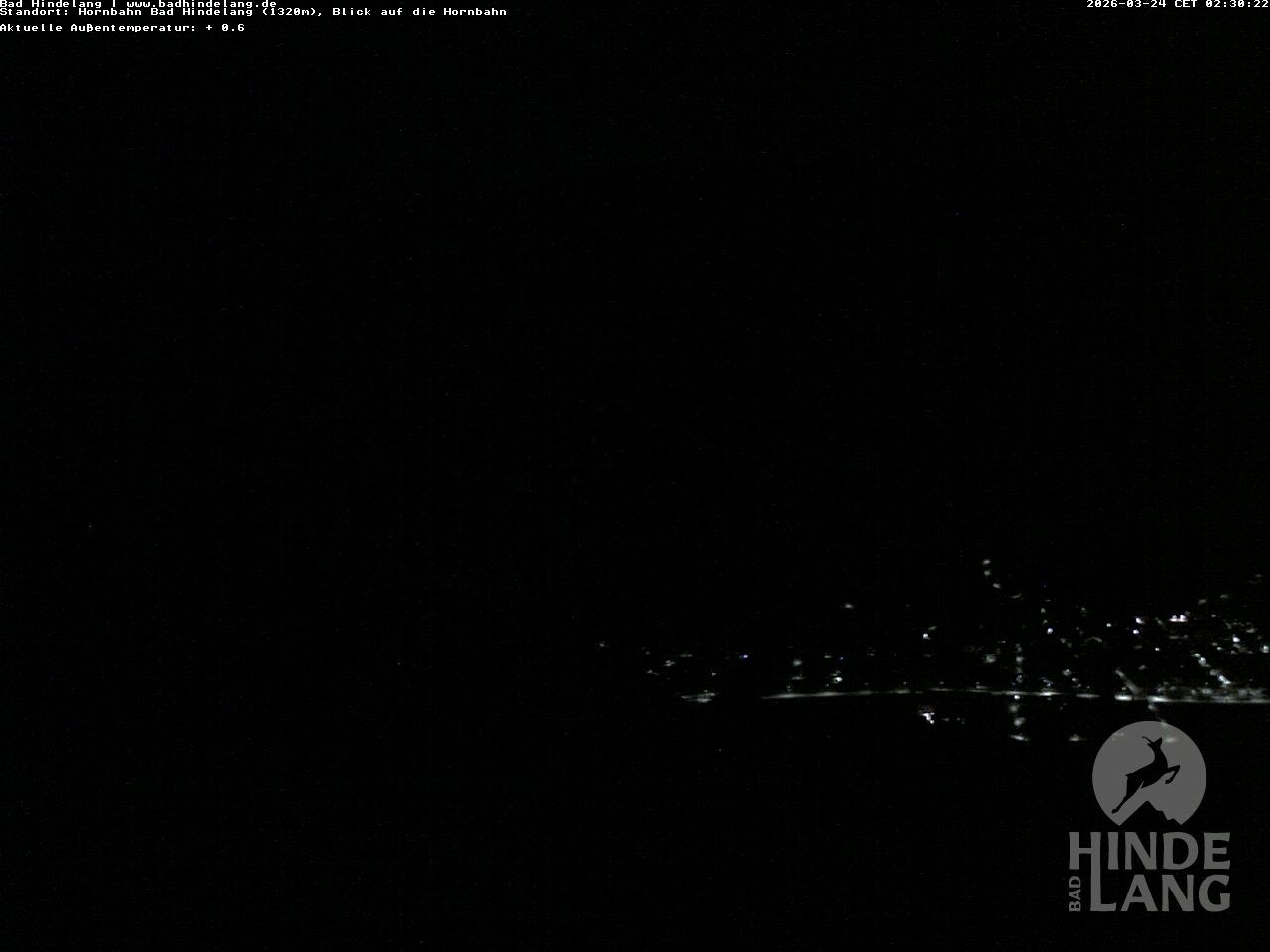 Archived image Webcam Mountain station Hornbahn