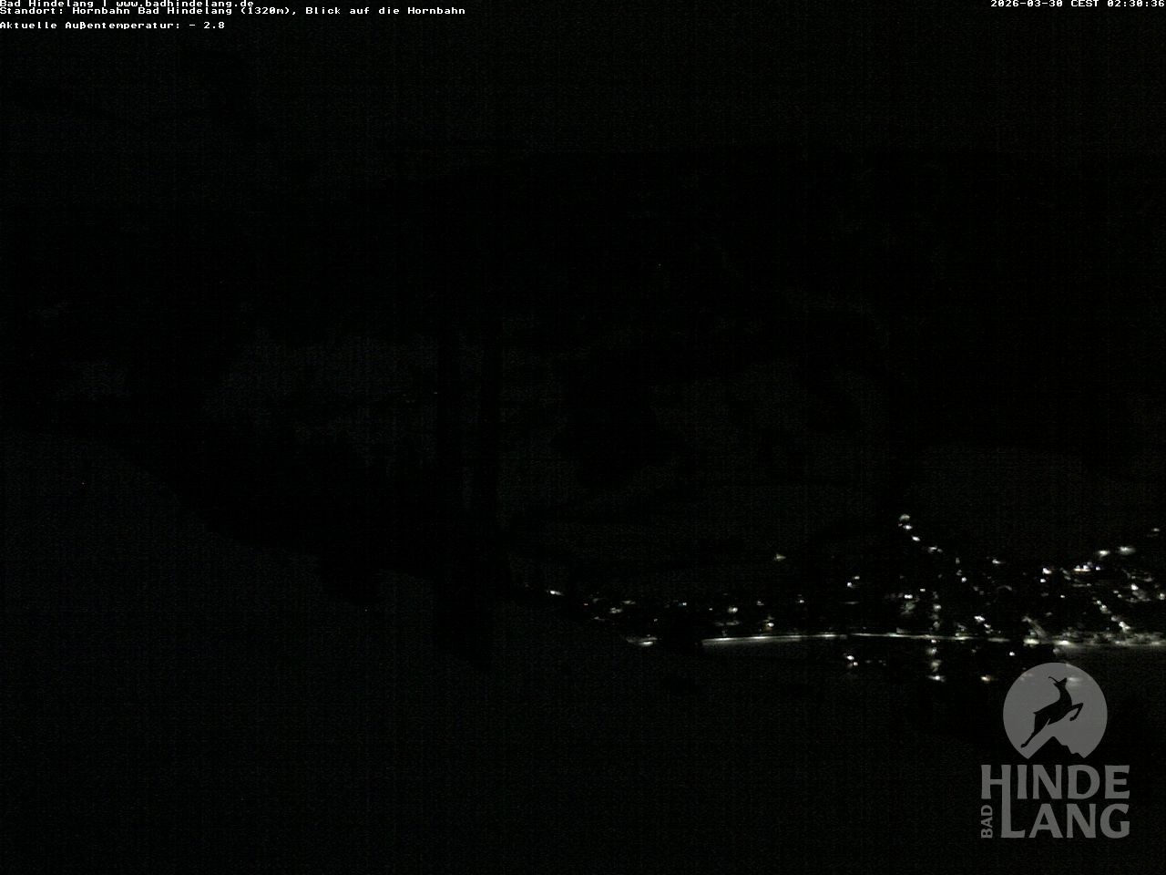 Archiv Foto Webcam Aussicht auf Bad Hindelang von der Hornbahn Bergstation