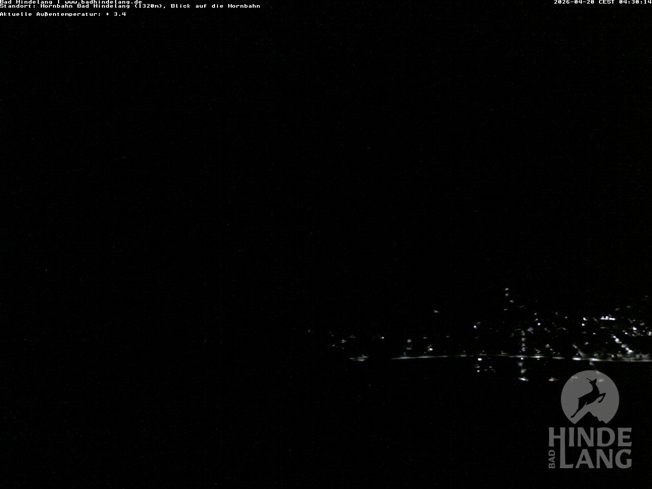 Archived image Webcam Mountain station Hornbahn