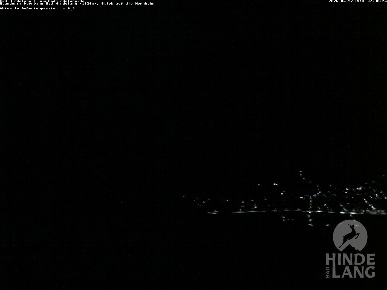 Archiv Foto Webcam Aussicht auf Bad Hindelang von der Hornbahn Bergstation