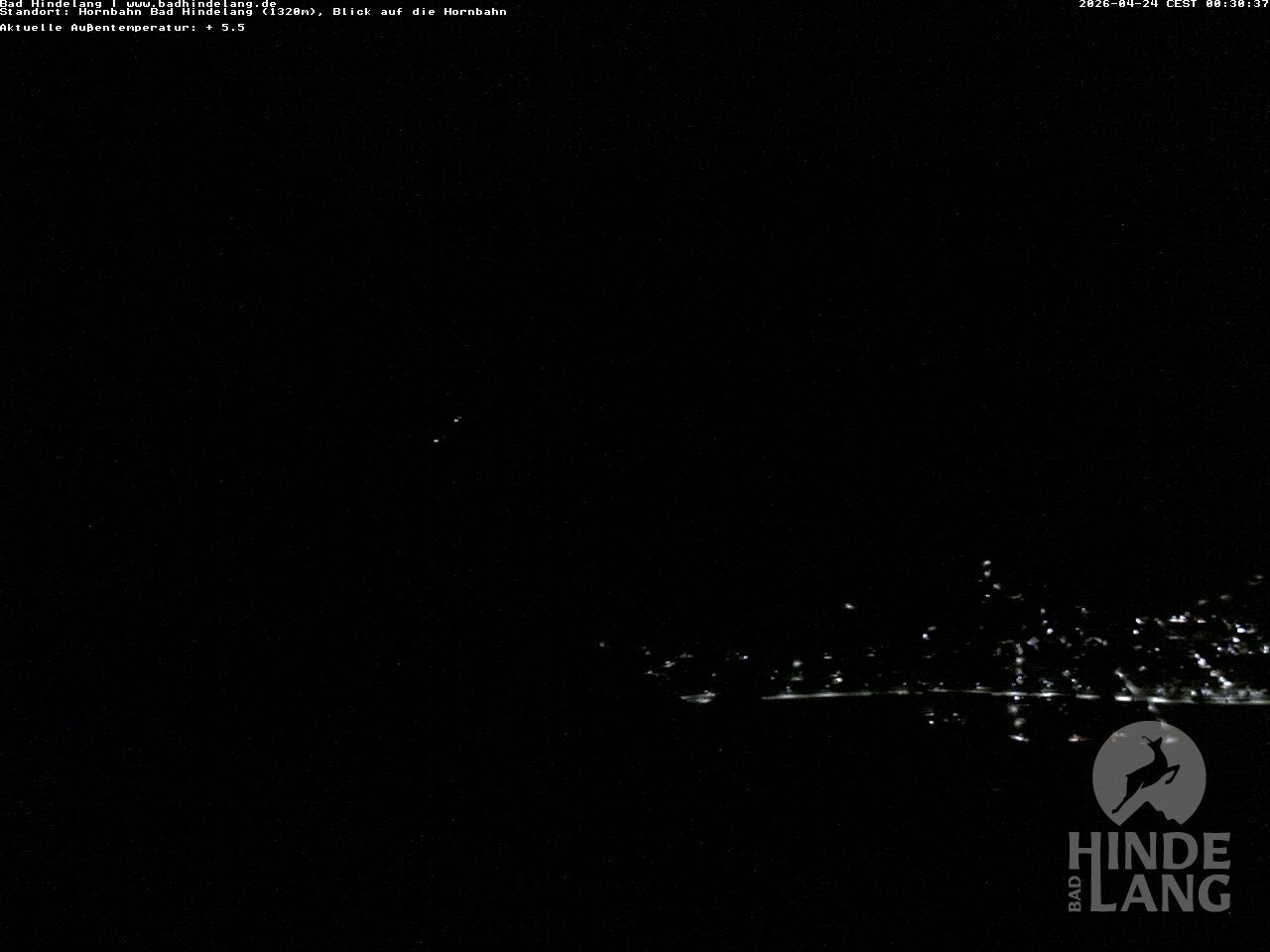 Archiv Foto Webcam Aussicht auf Bad Hindelang von der Hornbahn Bergstation