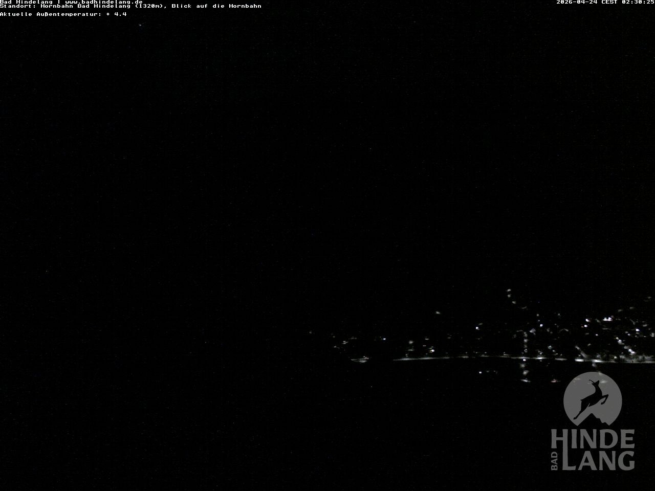 Archiv Foto Webcam Aussicht auf Bad Hindelang von der Hornbahn Bergstation