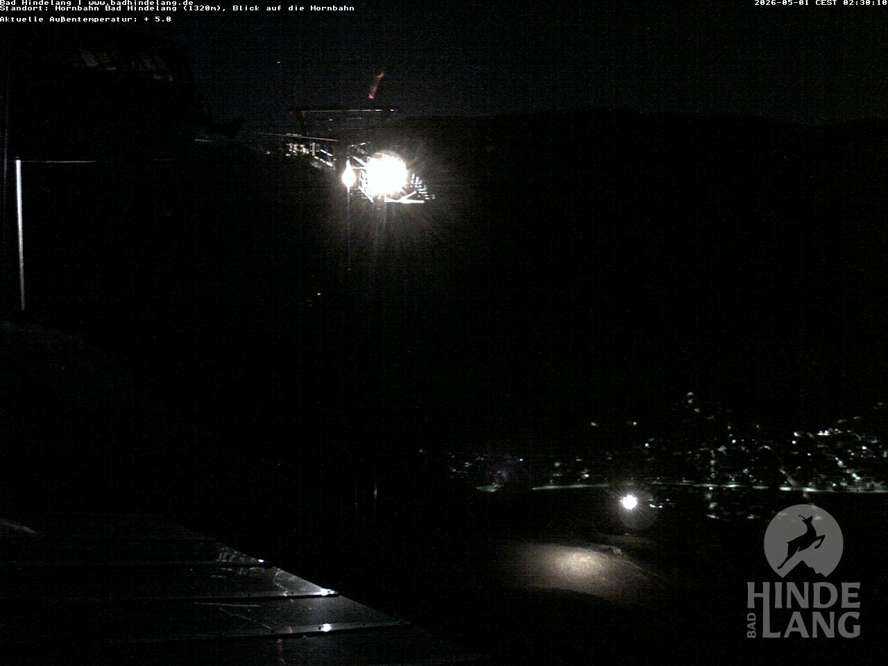 Archiv Foto Webcam Aussicht auf Bad Hindelang von der Hornbahn Bergstation