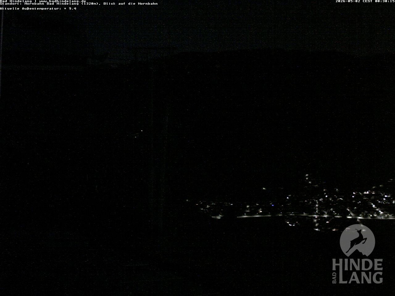 Archived image Webcam Mountain station Hornbahn