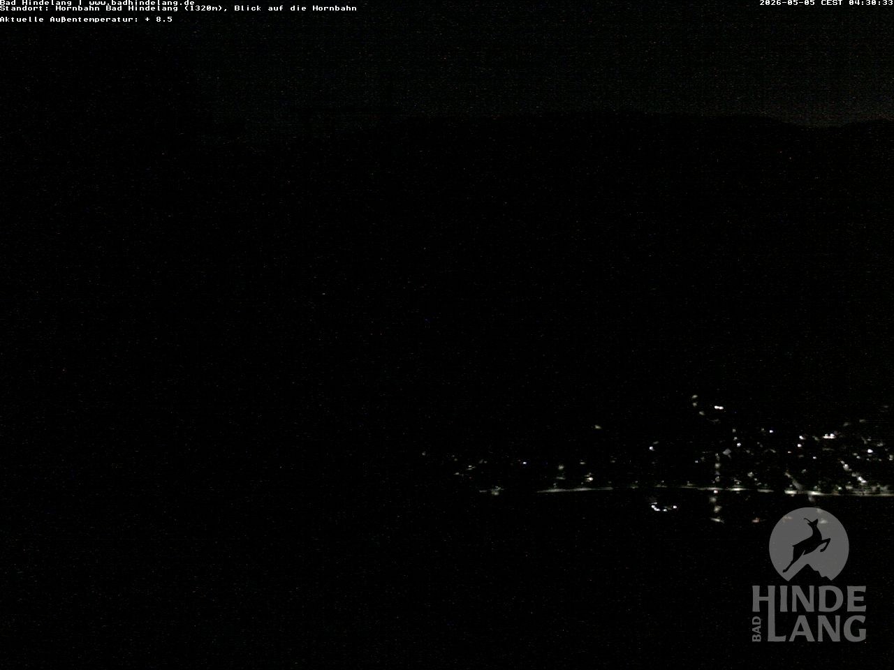 Archived image Webcam Mountain station Hornbahn