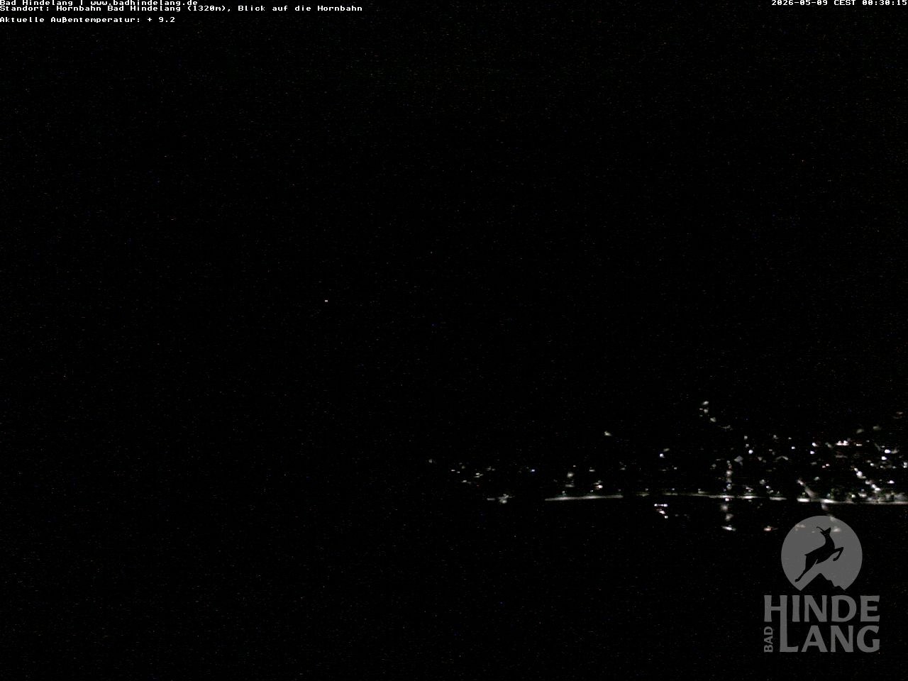 Archiv Foto Webcam Aussicht auf Bad Hindelang von der Hornbahn Bergstation