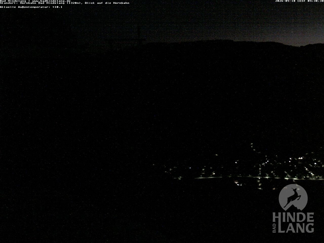 Archived image Webcam Mountain station Hornbahn