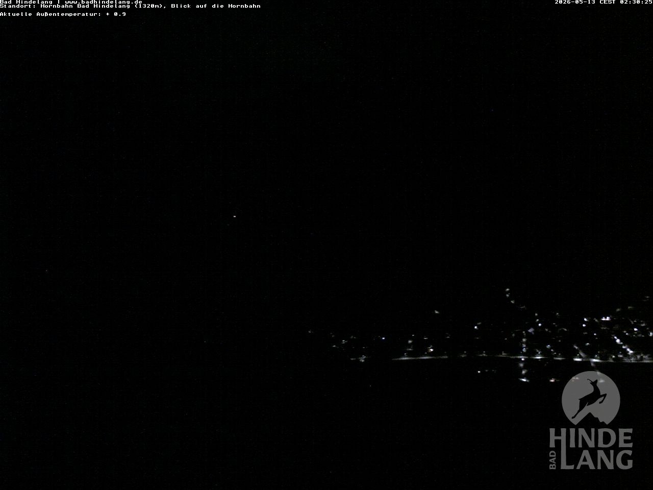 Archived image Webcam Mountain station Hornbahn