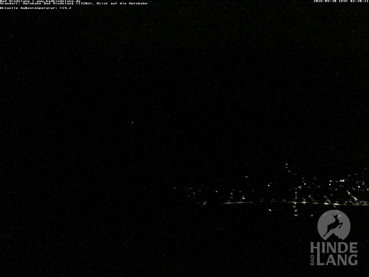 Archiv Foto Webcam Aussicht auf Bad Hindelang von der Hornbahn Bergstation