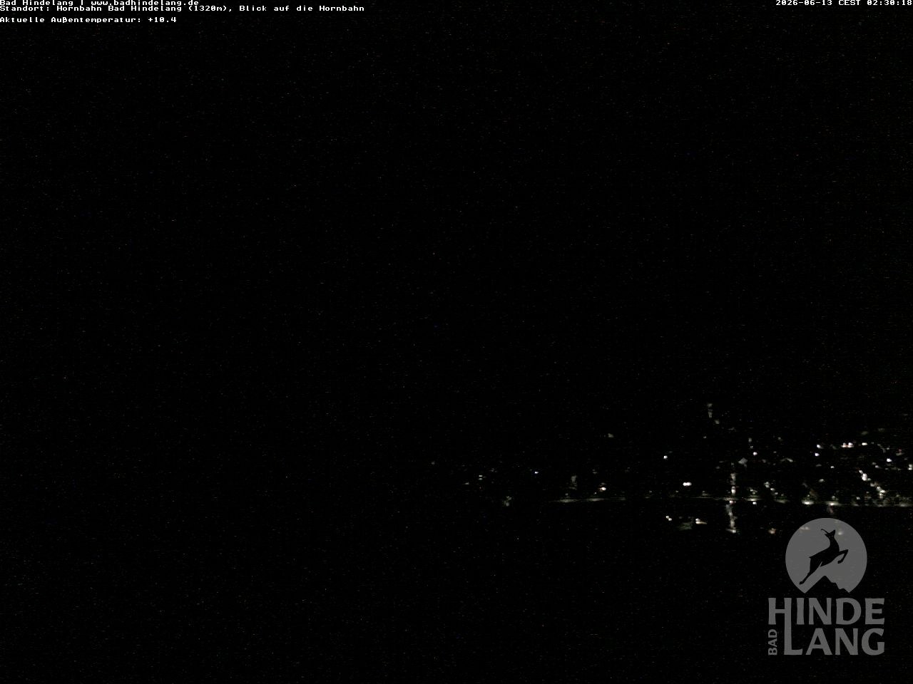 Archiv Foto Webcam Aussicht auf Bad Hindelang von der Hornbahn Bergstation