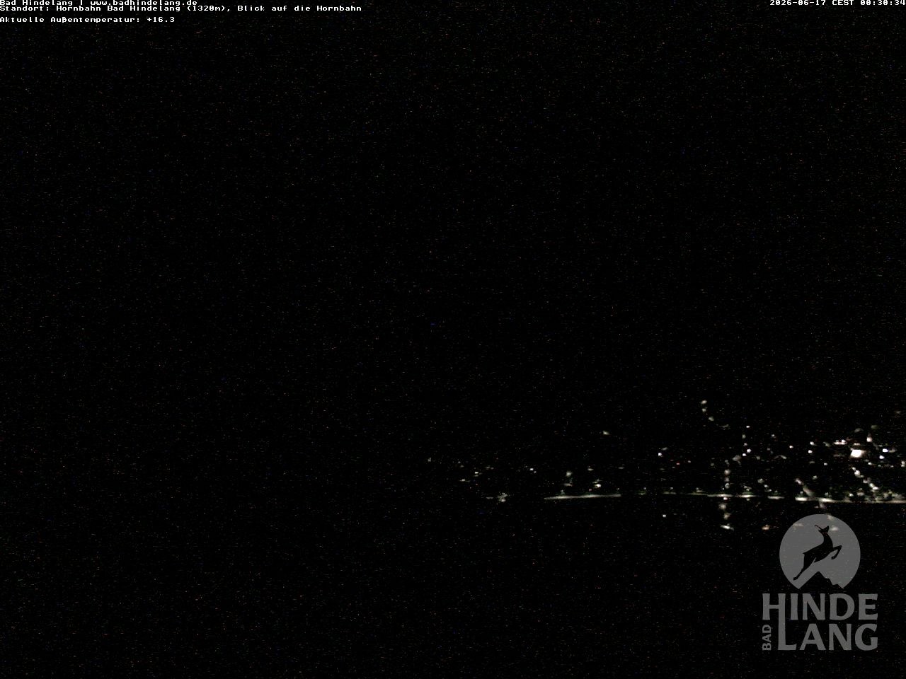 Archived image Webcam Mountain station Hornbahn