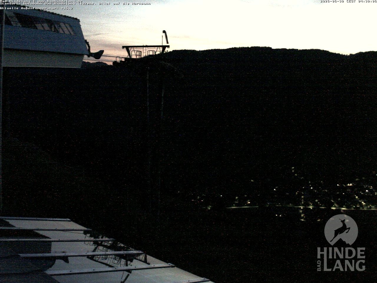 Archiv Foto Webcam Aussicht auf Bad Hindelang von der Hornbahn Bergstation