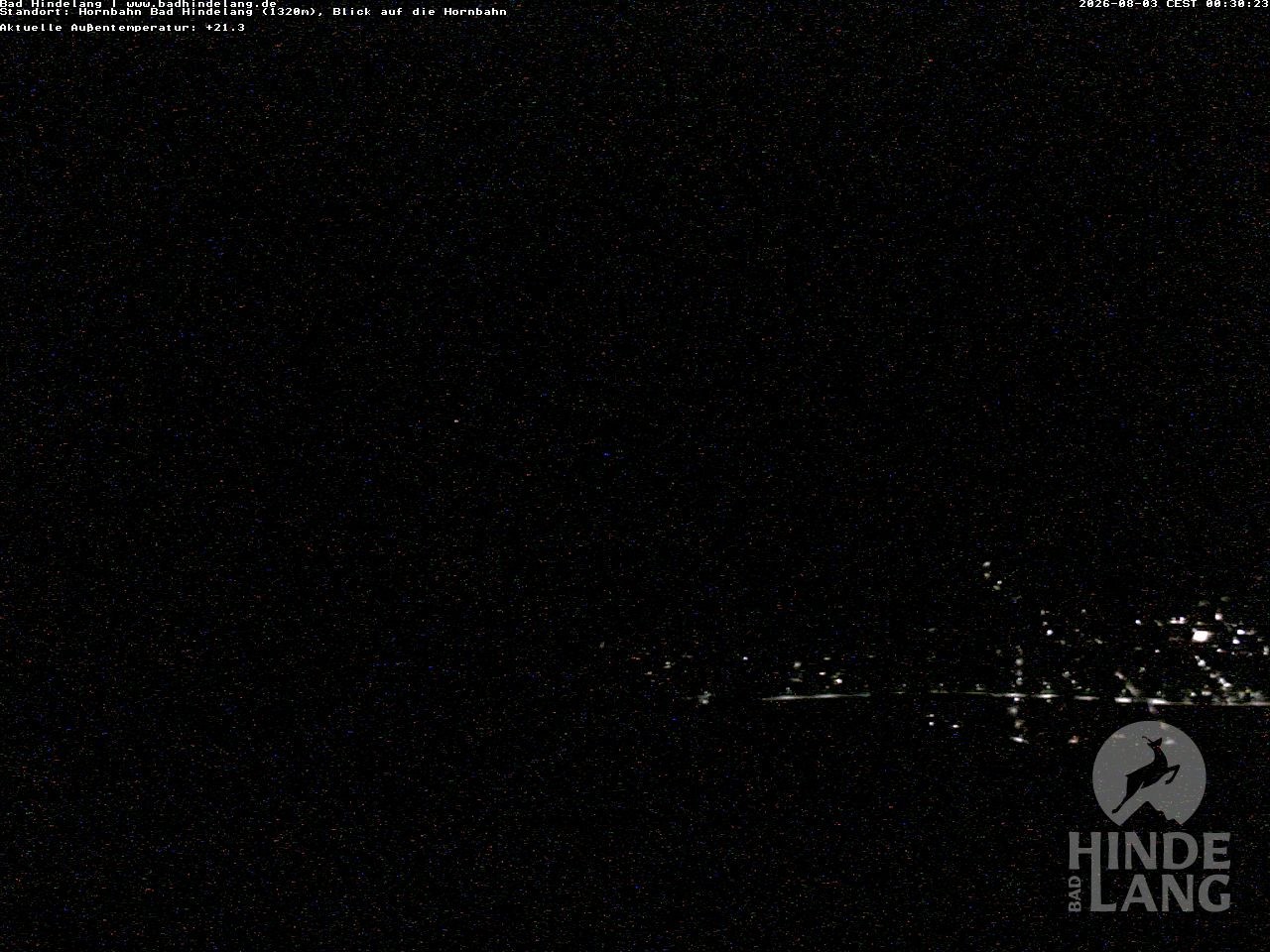 Archiv Foto Webcam Aussicht auf Bad Hindelang von der Hornbahn Bergstation