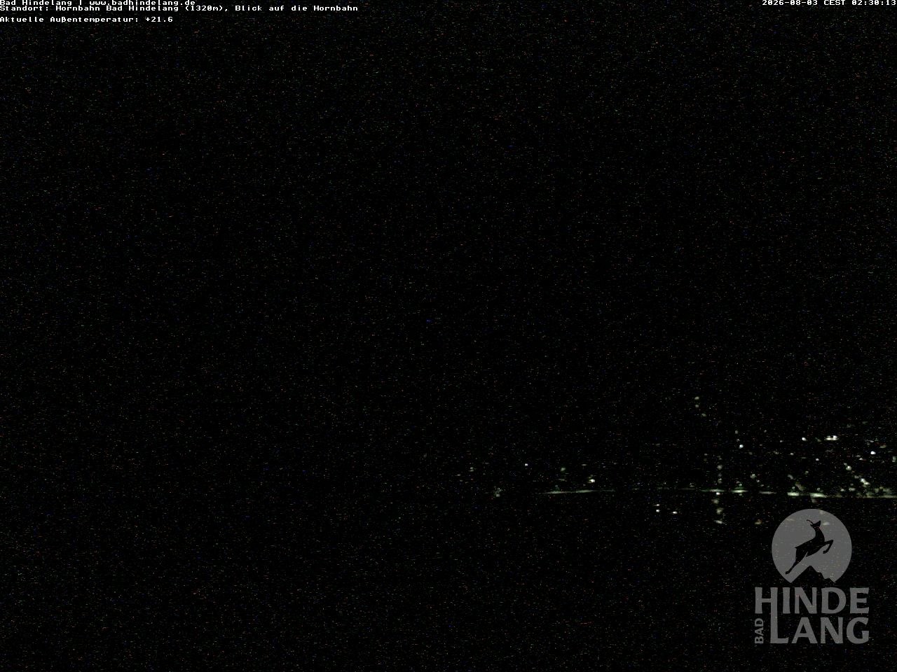Archiv Foto Webcam Aussicht auf Bad Hindelang von der Hornbahn Bergstation