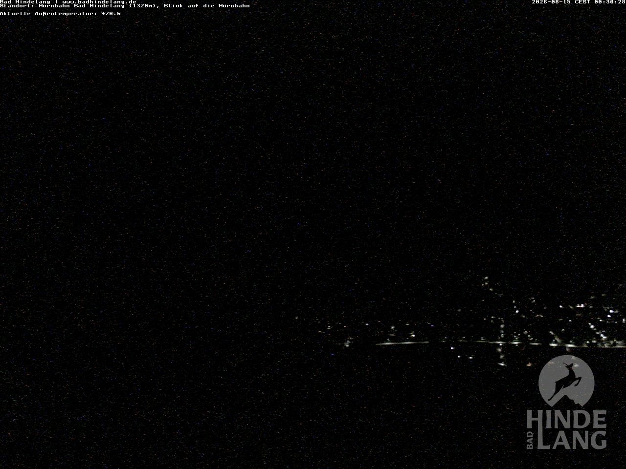 Archiv Foto Webcam Aussicht auf Bad Hindelang von der Hornbahn Bergstation