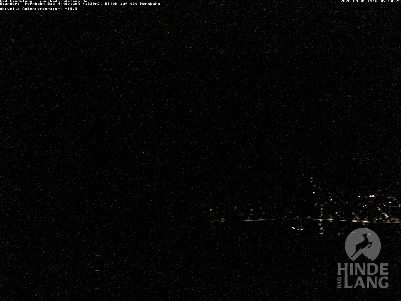 Archiv Foto Webcam Aussicht auf Bad Hindelang von der Hornbahn Bergstation