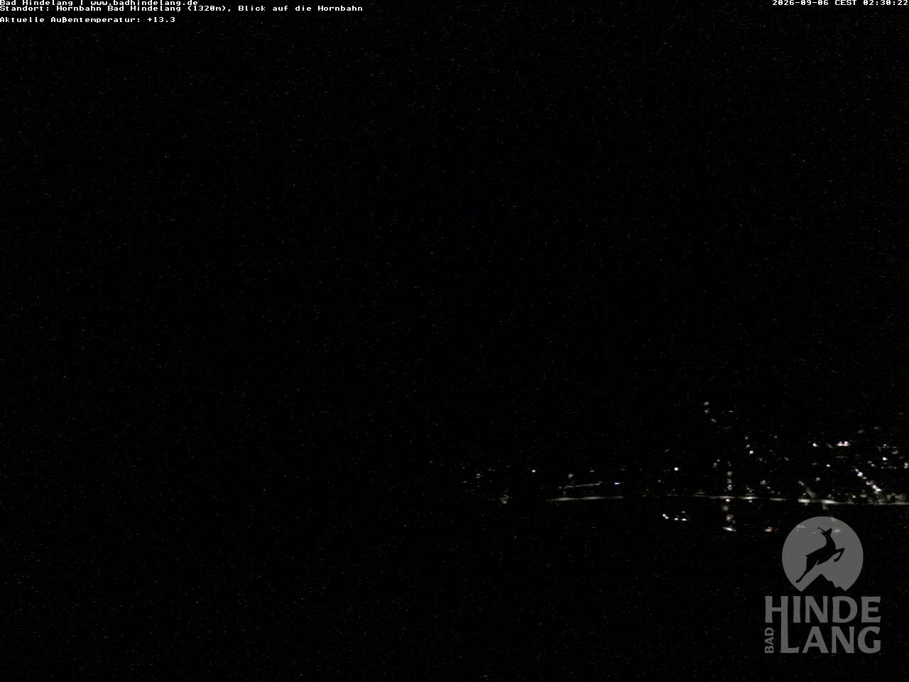 Archiv Foto Webcam Aussicht auf Bad Hindelang von der Hornbahn Bergstation