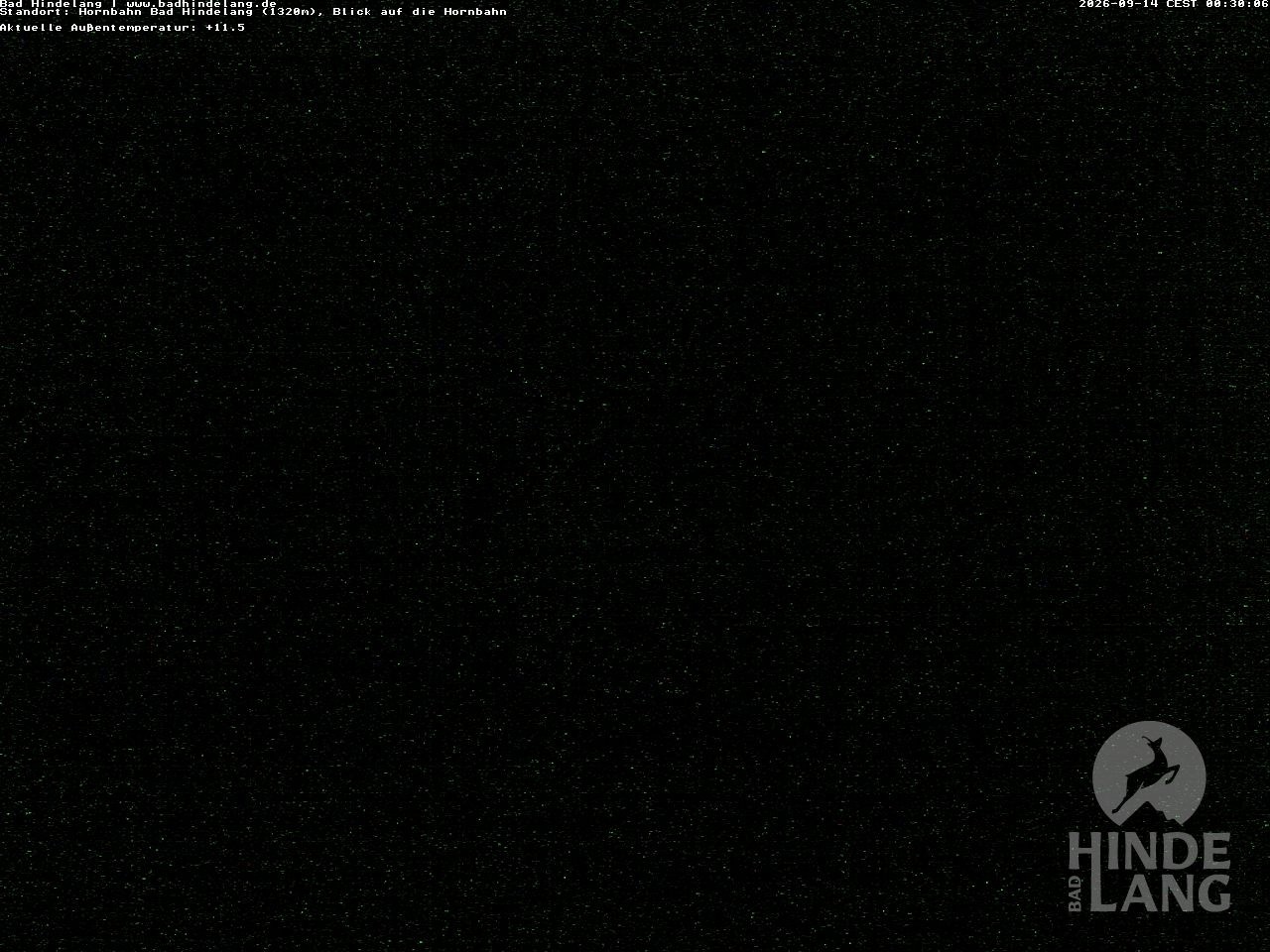 Archiv Foto Webcam Aussicht auf Bad Hindelang von der Hornbahn Bergstation