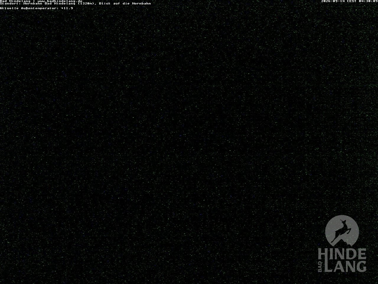 Archiv Foto Webcam Aussicht auf Bad Hindelang von der Hornbahn Bergstation