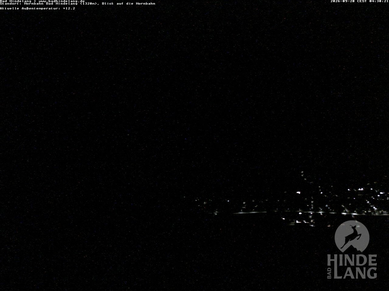Archiv Foto Webcam Aussicht auf Bad Hindelang von der Hornbahn Bergstation