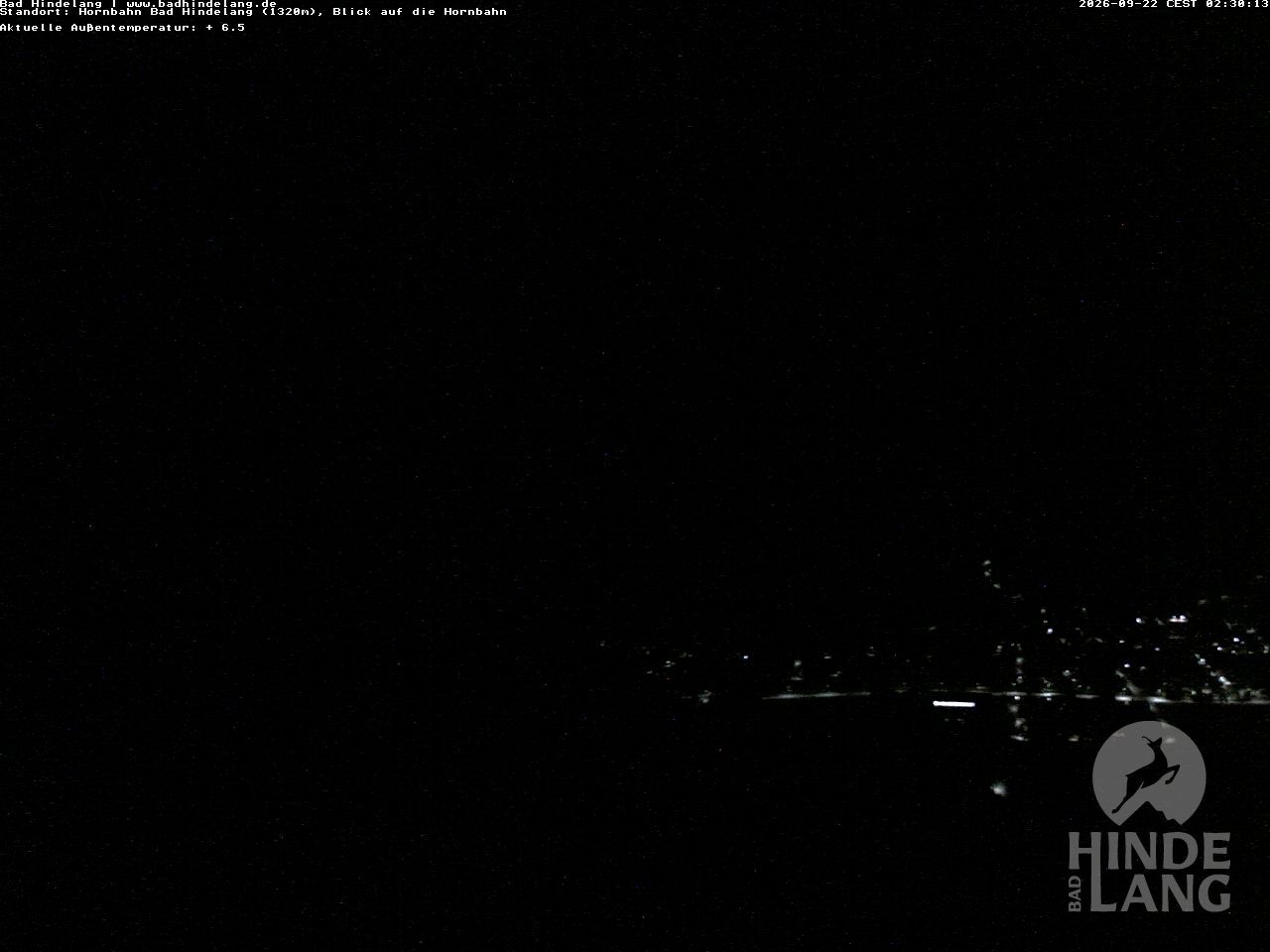 Archiv Foto Webcam Aussicht auf Bad Hindelang von der Hornbahn Bergstation