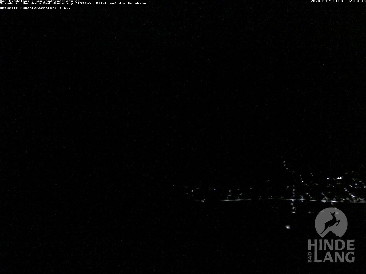 Archived image Webcam Mountain station Hornbahn