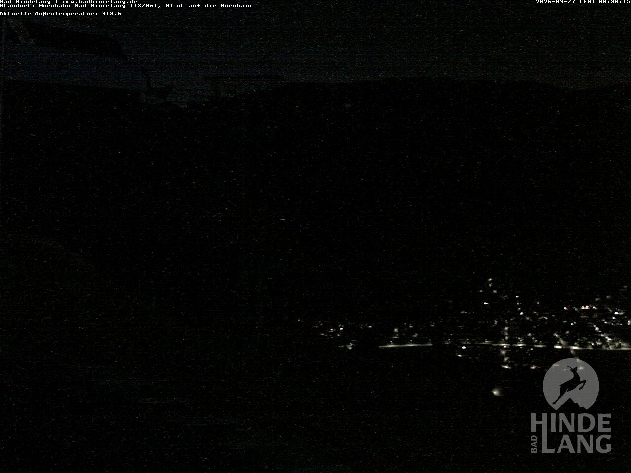 Archiv Foto Webcam Aussicht auf Bad Hindelang von der Hornbahn Bergstation