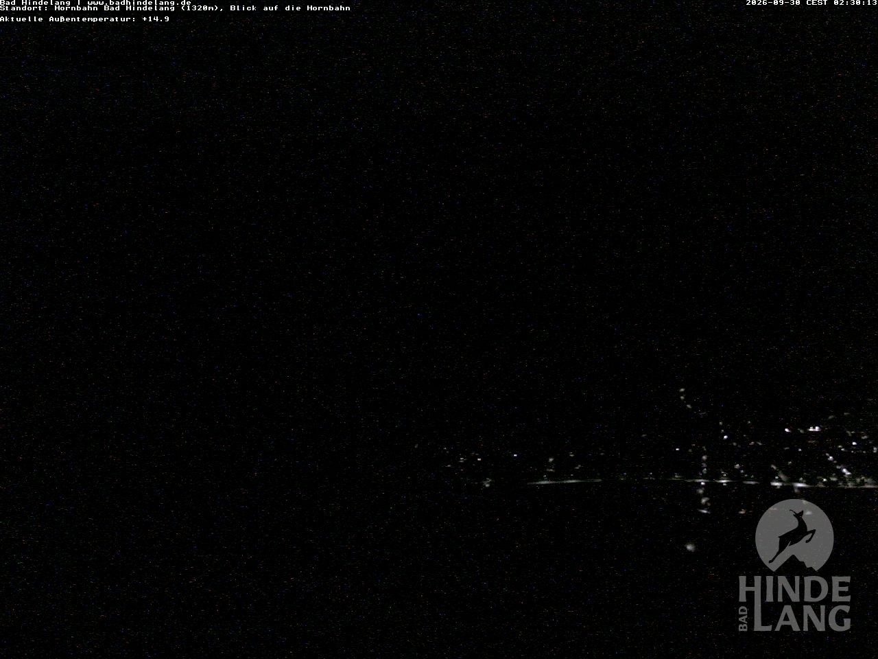 Archiv Foto Webcam Aussicht auf Bad Hindelang von der Hornbahn Bergstation