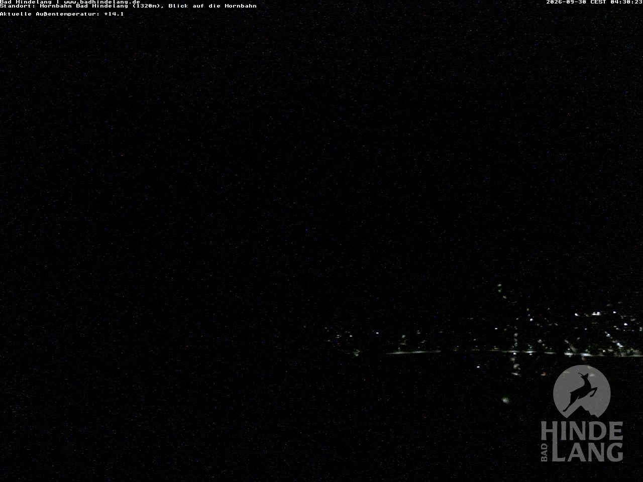 Archiv Foto Webcam Aussicht auf Bad Hindelang von der Hornbahn Bergstation
