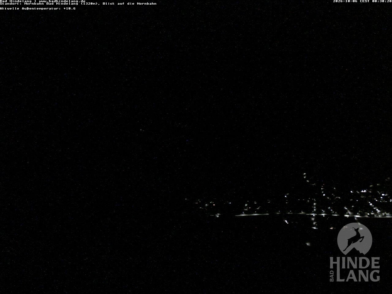 Archiv Foto Webcam Aussicht auf Bad Hindelang von der Hornbahn Bergstation