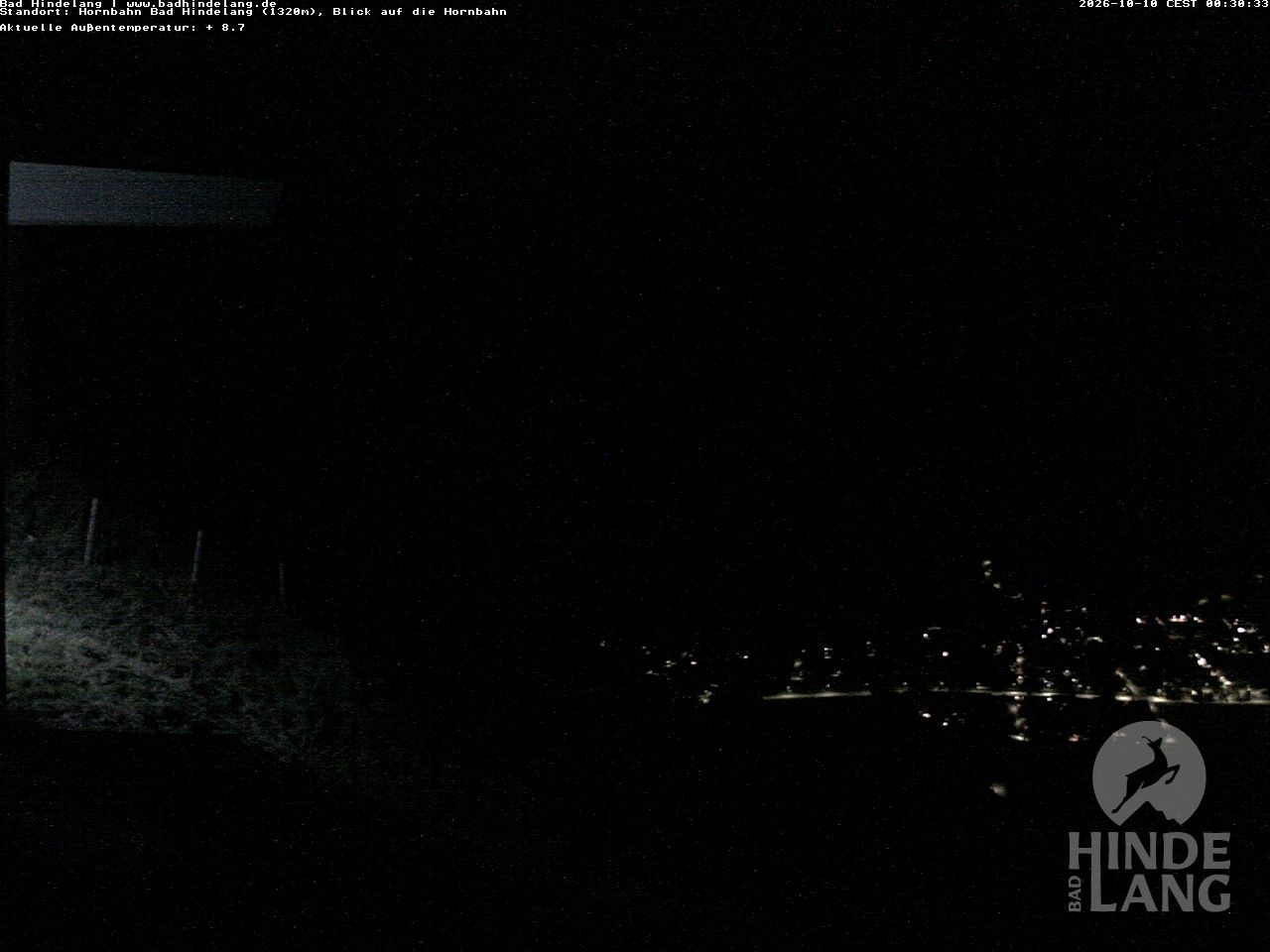 Archiv Foto Webcam Aussicht auf Bad Hindelang von der Hornbahn Bergstation