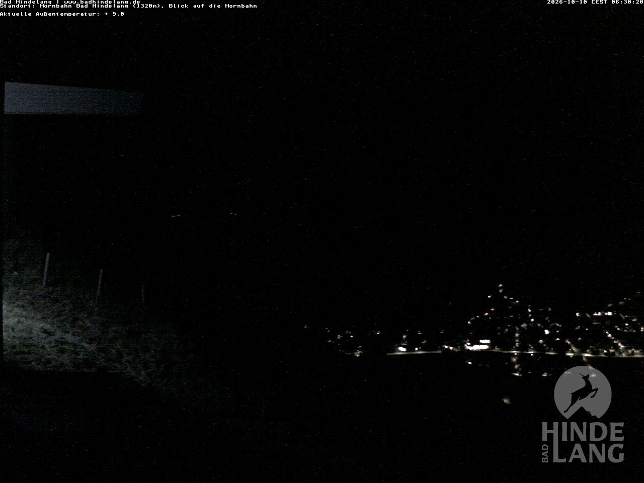 Archiv Foto Webcam Aussicht auf Bad Hindelang von der Hornbahn Bergstation