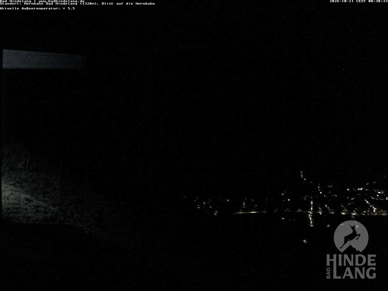 Archiv Foto Webcam Aussicht auf Bad Hindelang von der Hornbahn Bergstation