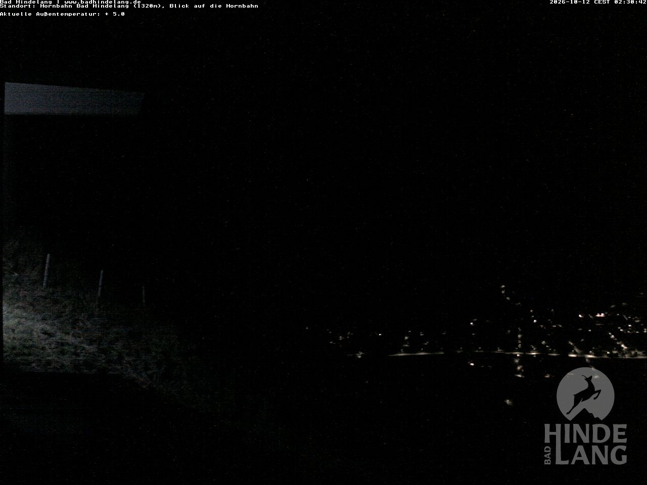 Archiv Foto Webcam Aussicht auf Bad Hindelang von der Hornbahn Bergstation