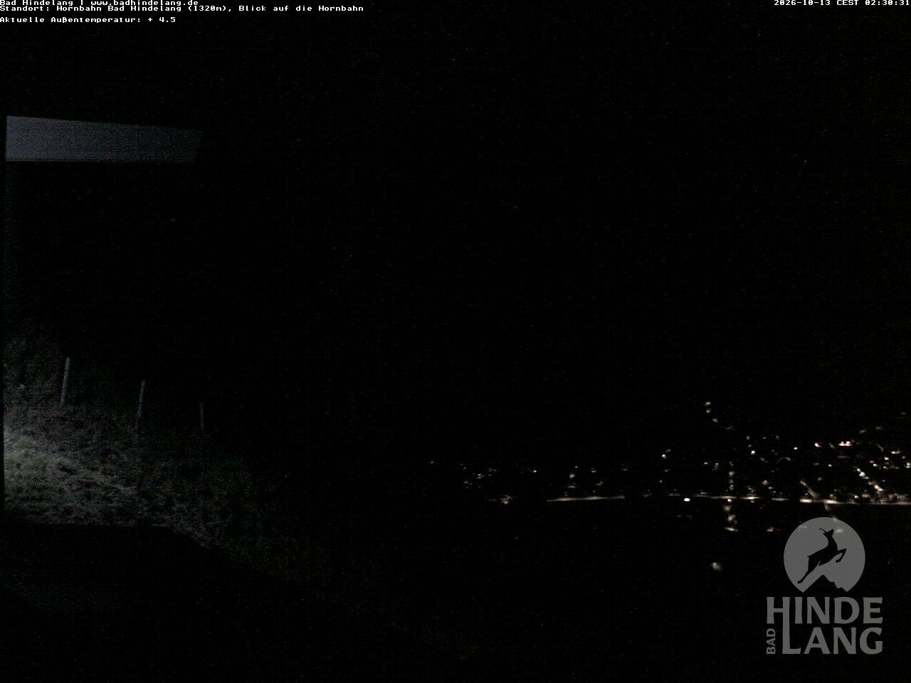 Archived image Webcam Mountain station Hornbahn