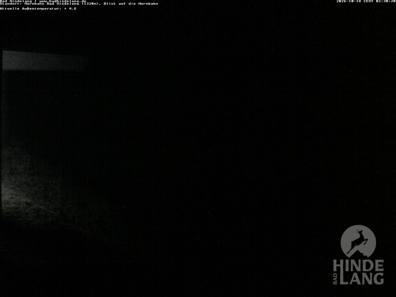 Archiv Foto Webcam Aussicht auf Bad Hindelang von der Hornbahn Bergstation