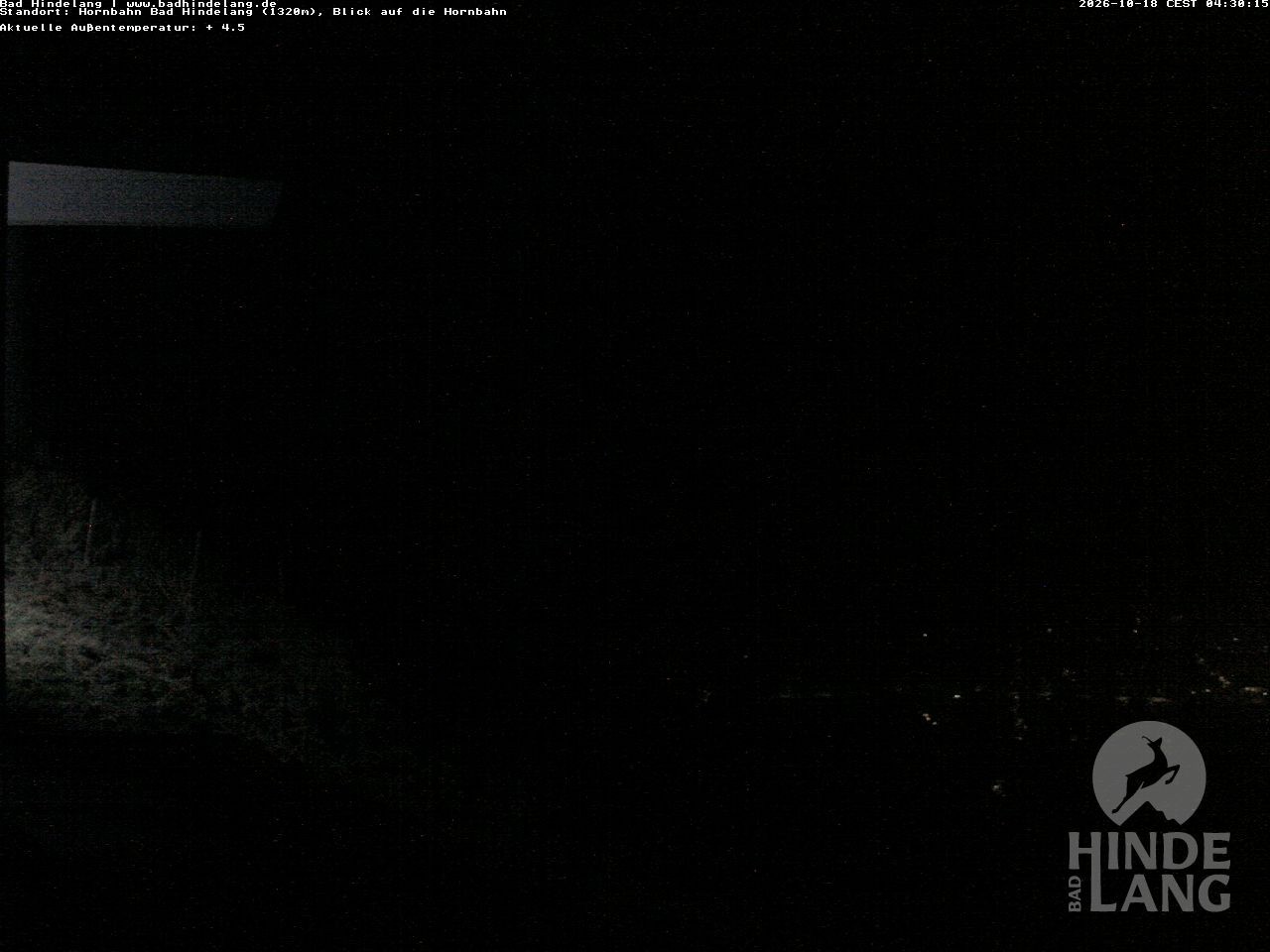 Archiv Foto Webcam Aussicht auf Bad Hindelang von der Hornbahn Bergstation