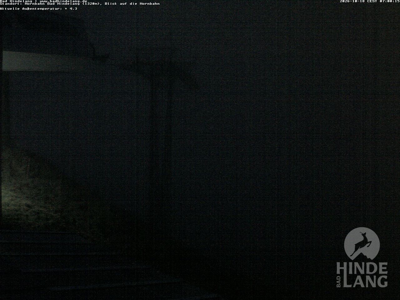 Archiv Foto Webcam Aussicht auf Bad Hindelang von der Hornbahn Bergstation