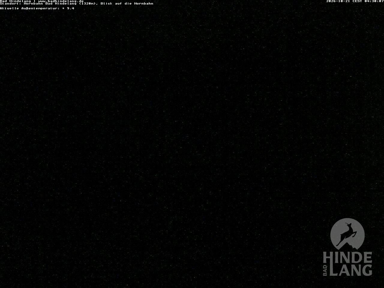 Archiv Foto Webcam Aussicht auf Bad Hindelang von der Hornbahn Bergstation