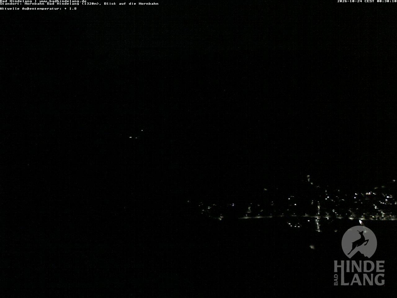 Archived image Webcam Mountain station Hornbahn