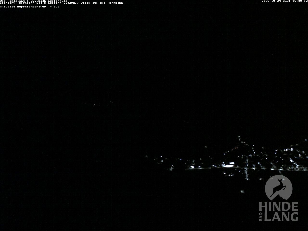 Archived image Webcam Mountain station Hornbahn
