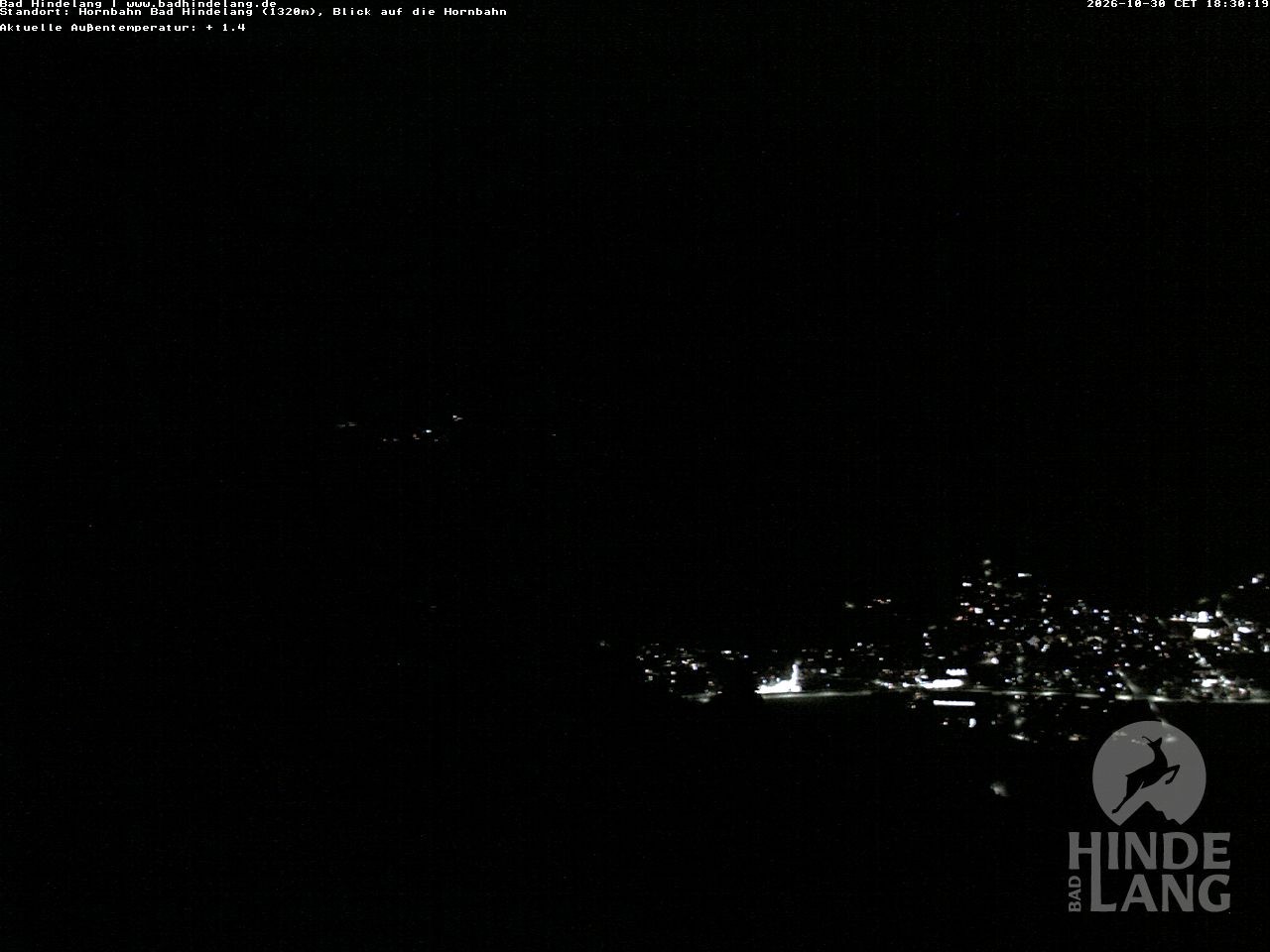 Archived image Webcam Mountain station Hornbahn
