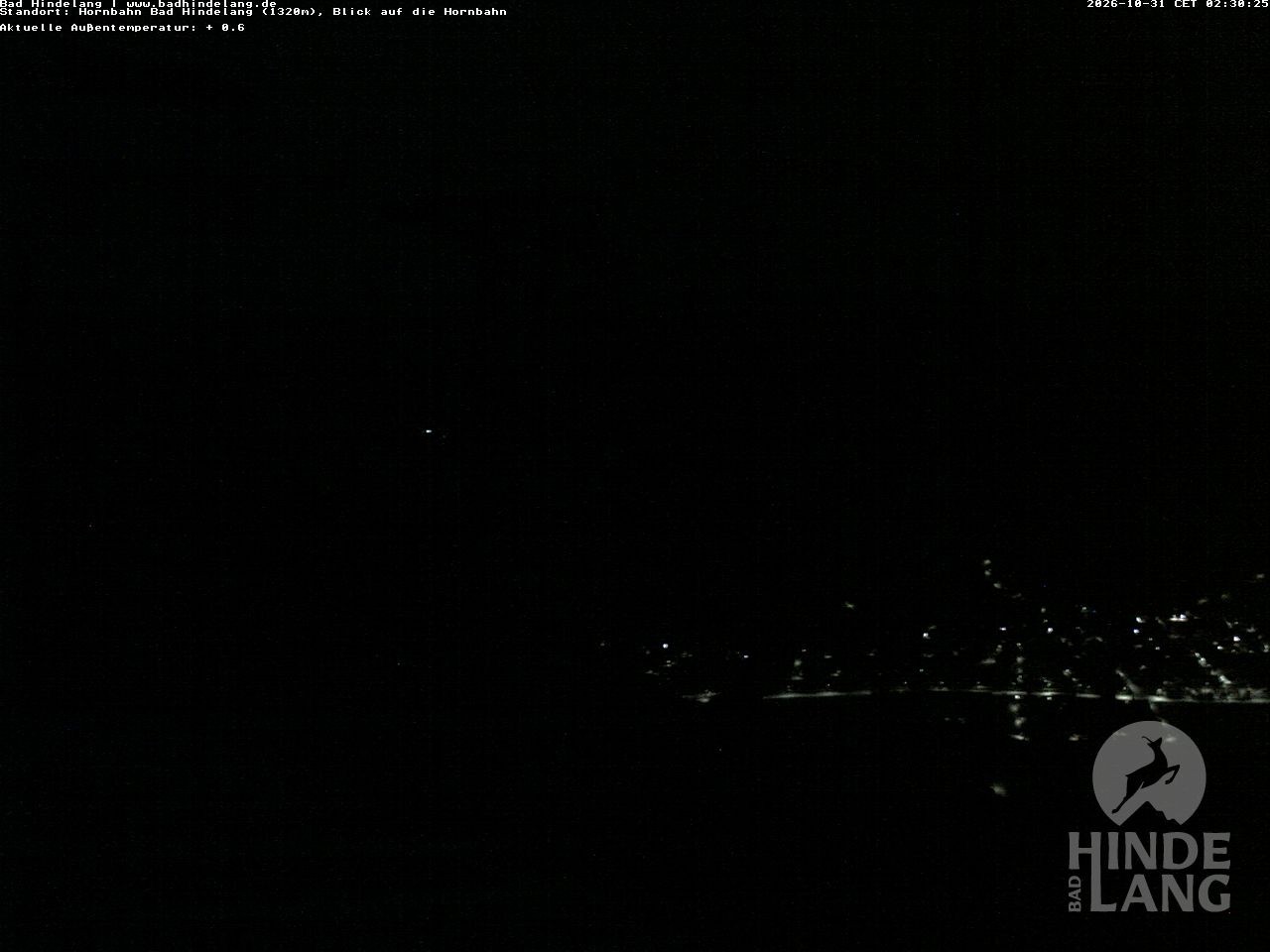 Archiv Foto Webcam Aussicht auf Bad Hindelang von der Hornbahn Bergstation