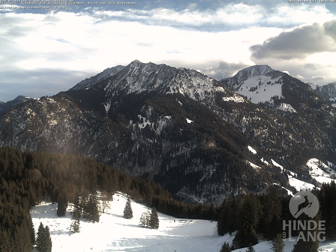 Archiv Foto Webcam Blick auf Hornalp