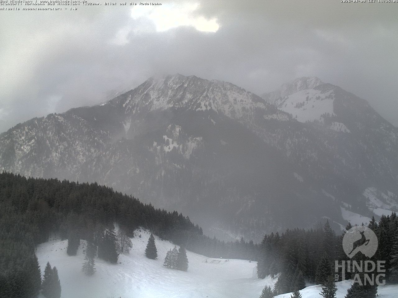 Archiv Foto Webcam Blick auf Hornalp