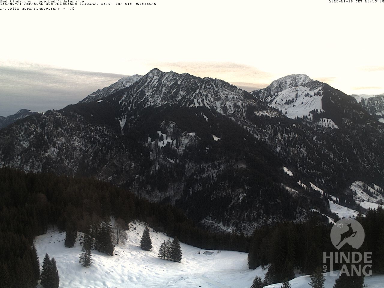 Archiv Foto Webcam Blick auf Hornalp